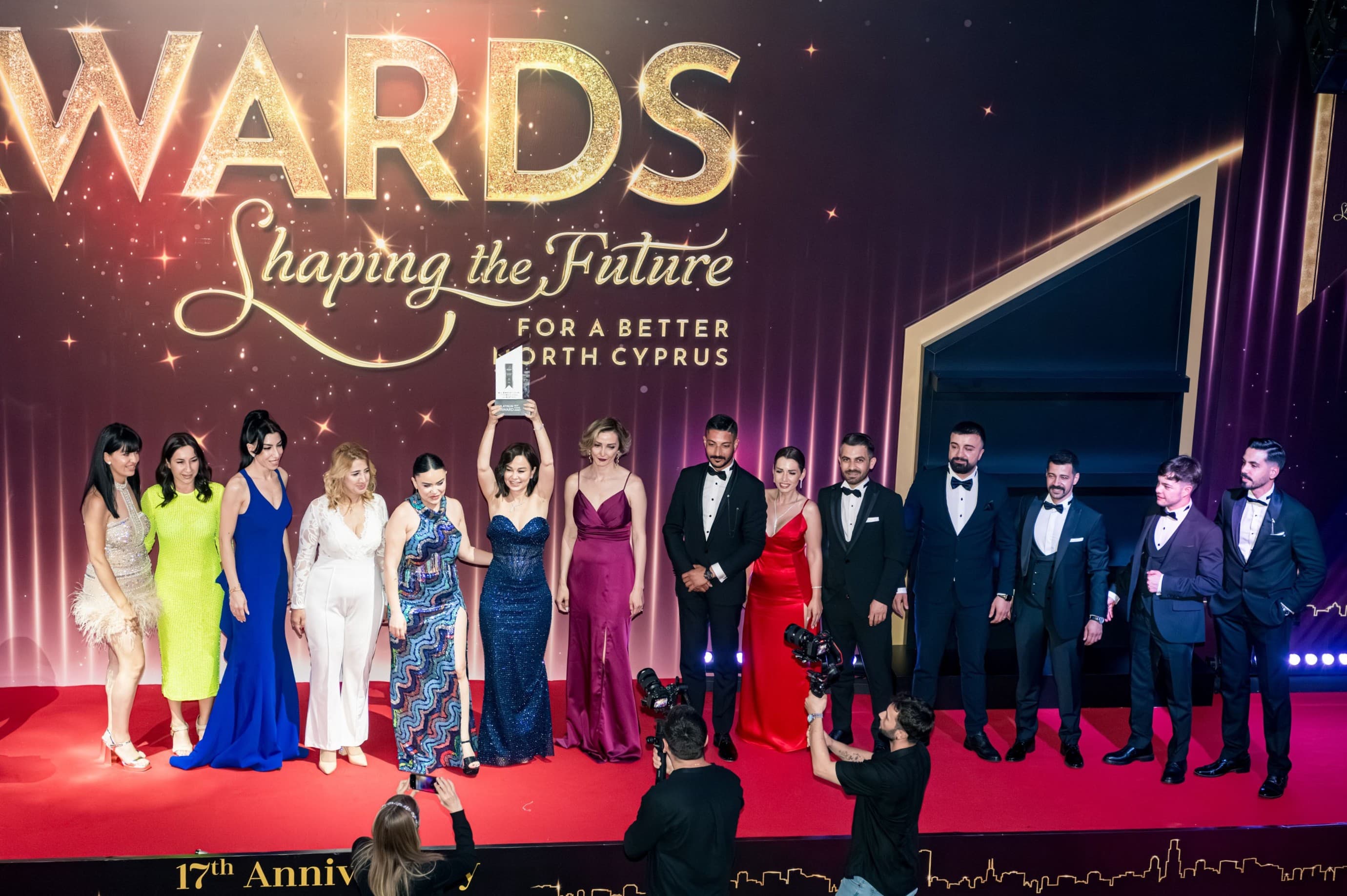 BESTATE PROPERTY ekibi, 2025 TRNC Property Awards töreninde.